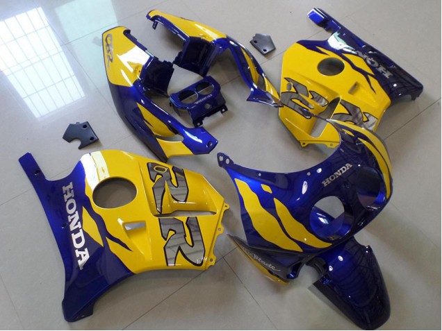 1991-1998 Blau Gelb CBR250RR MC22 Motorrad Verkleidung