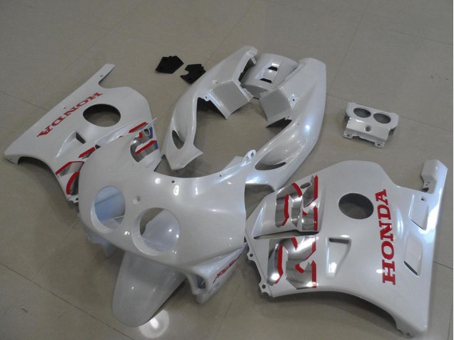 1991-1998 Perl Weiß Rot CBR250RR MC22 Motorrad Verkleidung