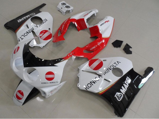 1991-1998 Rot Konica CBR250RR MC22 Motorrad Verkleidung 1991-1998 Rot Konica CBR250RR MC22 Motorrad Verkleidung
