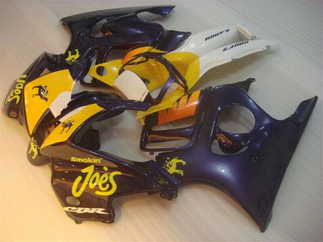 1995-1998 Blau Gelb Joes CBR600 F3 Motorrad Verkleidung