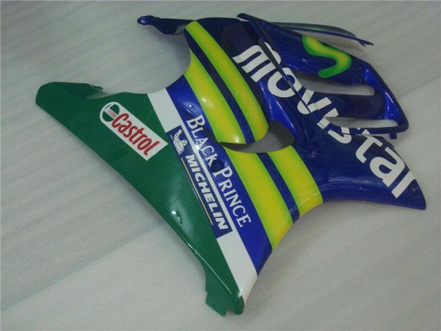 1995-1998 Blaus Movistar Castrol CBR600 F3 Motorrad Verkleidung 1995-1998 Blaus Movistar Castrol CBR600 F3 Motorrad Verkleidung
