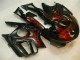 1995-1998 Schwarz rote Flamme CBR600 F3 Motorrad Verkleidungen 1995-1998 Schwarz rote Flamme CBR600 F3 Motorrad Verkleidungen