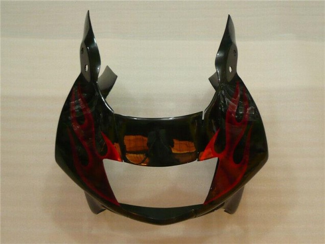 1995-1998 Schwarz rote Flamme CBR600 F3 Motorrad Verkleidungen 1995-1998 Schwarz rote Flamme CBR600 F3 Motorrad Verkleidungen