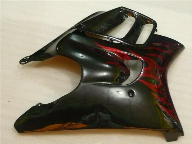 1995-1998 Schwarz rote Flamme CBR600 F3 Motorrad Verkleidungen 1995-1998 Schwarz rote Flamme CBR600 F3 Motorrad Verkleidungen