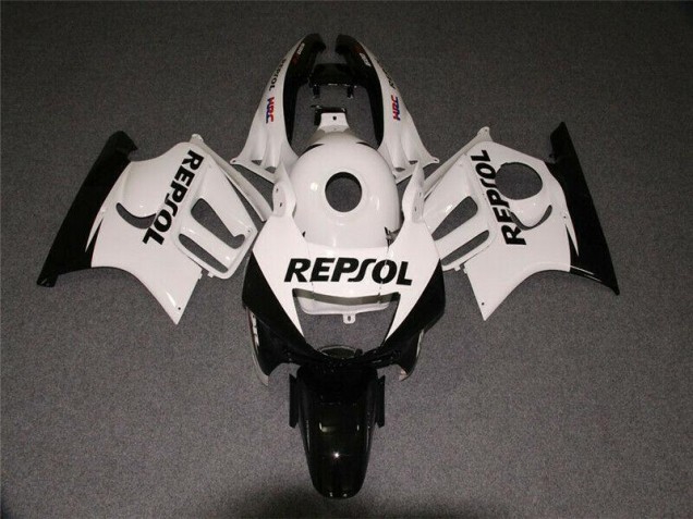 1995-1998 Weiß Schwarz Repsol CBR600 F3 Motorrad Verkleidung 1995-1998 Weiß Schwarz Repsol CBR600 F3 Motorrad Verkleidung