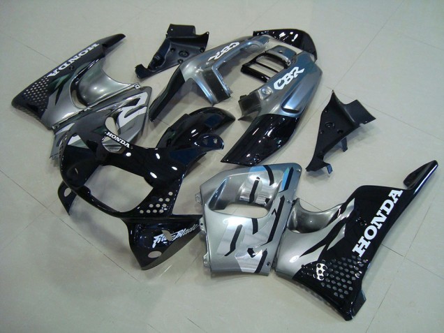 1996-1997 Schwarz Silber CBR900RR 893 Motorrad Verkleidung 1996-1997 Schwarz Silber CBR900RR 893 Motorrad Verkleidung