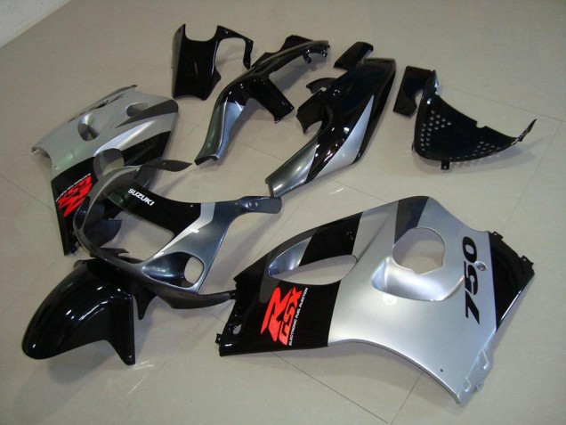 1996-2000 Silber GSXR 600 Motorrad Verkleidung 1996-2000 Silber GSXR 600 Motorrad Verkleidung