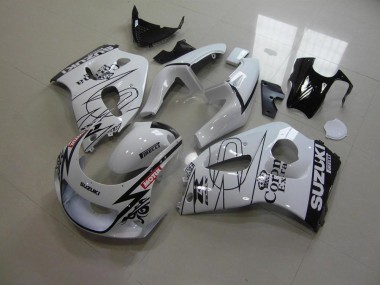 1996-2000 Weiß Corona GSXR 600 Motorrad Verkleidung