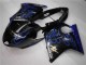 1996-2007 Blau Flamme CBR1100XX Motorrad Verkleidung