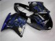 1996-2007 Blau Flamme CBR1100XX Motorrad Verkleidung