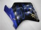 1996-2007 Blau Flamme CBR1100XX Motorrad Verkleidung