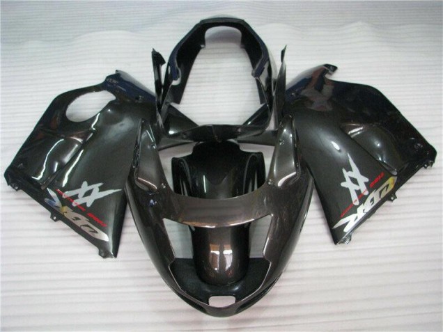 1996-2007 Schwarz CBR1100XX Motorrad Verkleidung