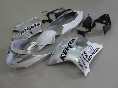 1996-2007 Weiß Repsol CBR1100XX Motorrad Verkleidung