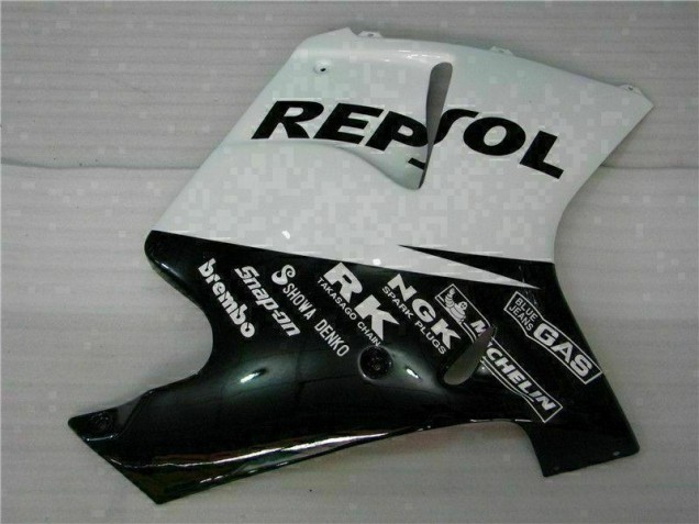 1996-2007 Weiß Schwarz Repsol CBR1100XX Motorrad Verkleidung