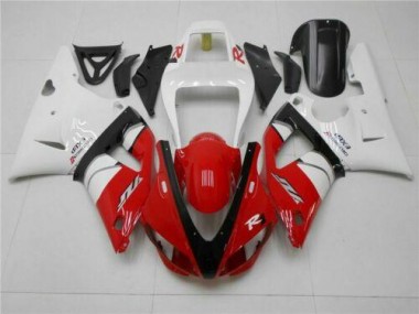 1998-1999 Rot Weiß YZF R1 Motorrad Verkleidungen