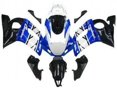 1998-2002 Blau schwarze Champions YZF R6 Motorrad Verkleidung