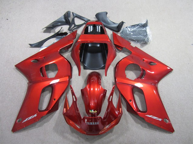 1998-2002 Rot YZF R6 Motorrad Verkleidung 1998-2002 Rot YZF R6 Motorrad Verkleidung