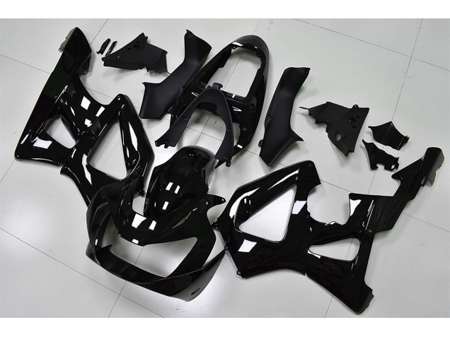 2000-2001 Glänzend Schwarz CBR900RR 929RR Motorrad Verkleidung 2000-2001 Glänzend Schwarz CBR900RR 929RR Motorrad Verkleidung