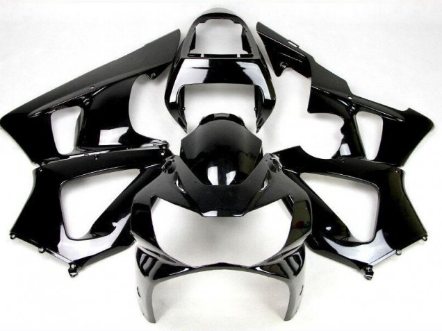2000-2001 Glänzend Schwarz CBR900RR 929RR Motorrad Verkleidung 2000-2001 Glänzend Schwarz CBR900RR 929RR Motorrad Verkleidung
