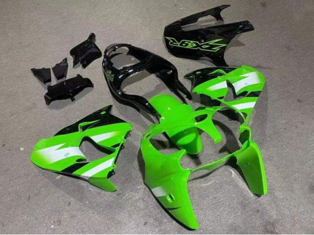 2000-2001 Grün Glänzend Schwarz ZX9R Motorrad Verkleidung 2000-2001 Grün Glänzend Schwarz ZX9R Motorrad Verkleidung