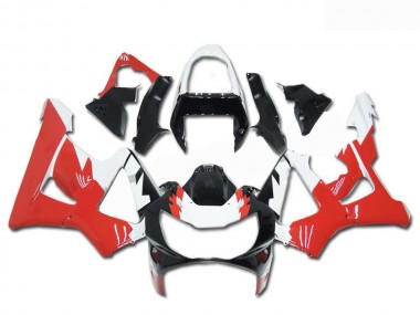 2000-2001 Schwarz Weiß Rot CBR900RR 929RR Motorrad Verkleidung