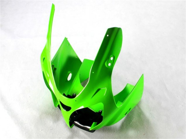 2000-2002 Grün Schwarz Weiß ZX6R Motorrad Verkleidungen 2000-2002 Grün Schwarz Weiß ZX6R Motorrad Verkleidungen