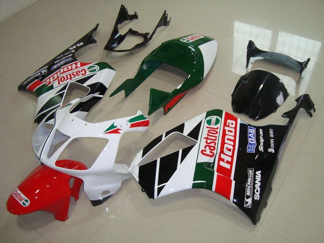 2000-2006 Castrol VTR1000 Motorrad Verkleidungen 2000-2006 Castrol VTR1000 Motorrad Verkleidungen