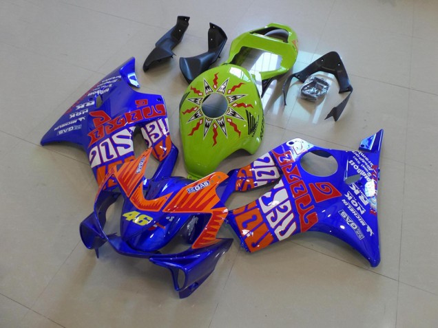 2001-2003 Blau Rossi CBR600 F4i Motorrad Verkleidung 2001-2003 Blau Rossi CBR600 F4i Motorrad Verkleidung