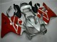 2001-2003 Rot Silber CBR600 F4i Motorrad Vollverkleidung