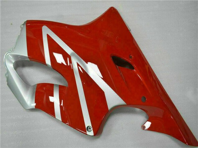 2001-2003 Rot Silber CBR600 F4i Motorrad Vollverkleidung