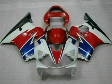 2001-2003 Rot Weiß Blau CBR600 F4i Motorrad Verkleidung