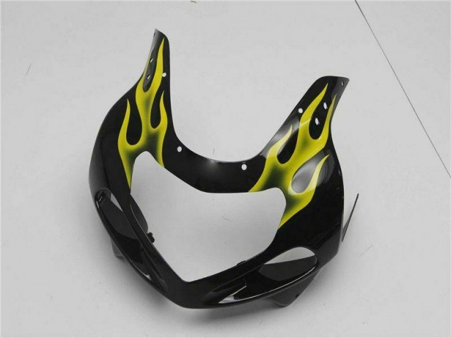 2001-2003 Schwarz GSXR 600/750 Motorrad Verkleidung Komplett Sets