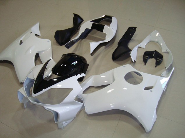 2001-2003 Weiß mit Schwarz Streifen CBR600 F4i Motorrad Verkleidung 2001-2003 Weiß mit Schwarz Streifen CBR600 F4i Motorrad Verkleidung