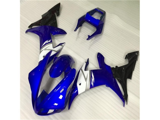 2002-2003 Blau Weiß YZF R1 Motorrad Vollverkleidung