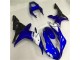 2002-2003 Blau Weiß YZF R1 Motorrad Vollverkleidung