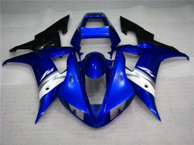 2002-2003 Blau Weiß YZF R1 Motorrad Vollverkleidung