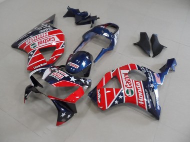 2002-2003 Dunkel blau Star CBR900RR 954 Motorrad Verkleidung