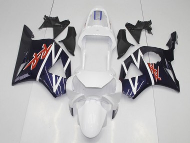 2002-2003 Dunkel blau Weiß CBR900RR 954 Motorrad Verkleidung