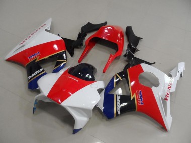 2002-2003 Rot Weiß Dunkel Blau CBR900RR 954 Motorrad Verkleidung