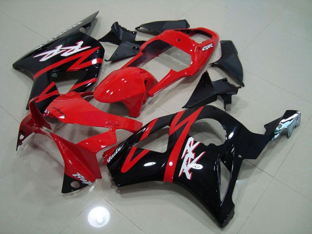 2002-2003 Schwarz Rot CBR900RR 954 Motorrad Verkleidung