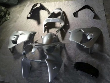 2002-2003 Silber Glänzend Schwarz ZX9R Motorrad Verkleidungen