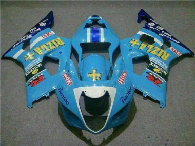 2003-2004 Blau GSXR 1000 Motorrad Verkleidung