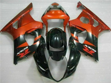 2003-2004 Braun Schwarz GSXR 1000 Motorrad Verkleidung