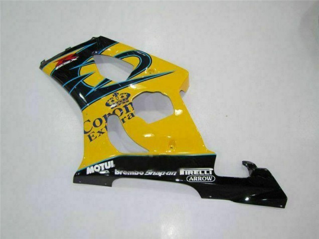 2003-2004 Gelb GSXR 1000 Motorrad Verkleidung 2003-2004 Gelb GSXR 1000 Motorrad Verkleidung