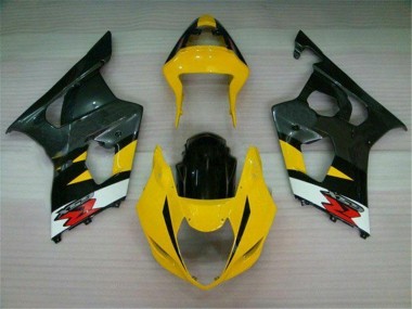 2003-2004 Gelb Schwarz GSXR 1000 Motorrad Verkleidung