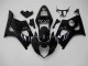 2003-2004 Glänzend Schwarz GSXR 1000 Motorrad Verkleidungen 2003-2004 Glänzend Schwarz GSXR 1000 Motorrad Verkleidungen