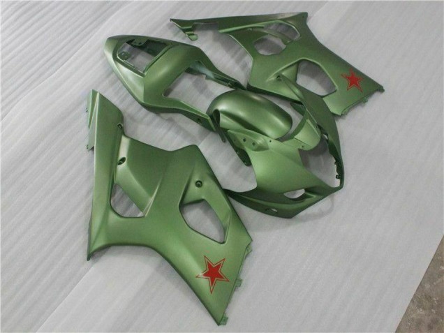 2003-2004 Grün GSXR 1000 Motorrad Verkleidung 2003-2004 Grün GSXR 1000 Motorrad Verkleidung