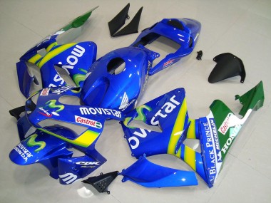 2003-2004 Movistar CBR600RR Motorrad Verkleidungen