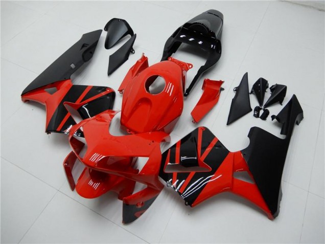 2003-2004 Rot Schwarz CBR600RR Motorrad Verkleidung Komplett Sets 2003-2004 Rot Schwarz CBR600RR Motorrad Verkleidung Komplett Sets