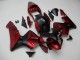 2003-2004 Rot Schwarz CBR600RR Motorrad Verkleidung 2003-2004 Rot Schwarz CBR600RR Motorrad Verkleidung